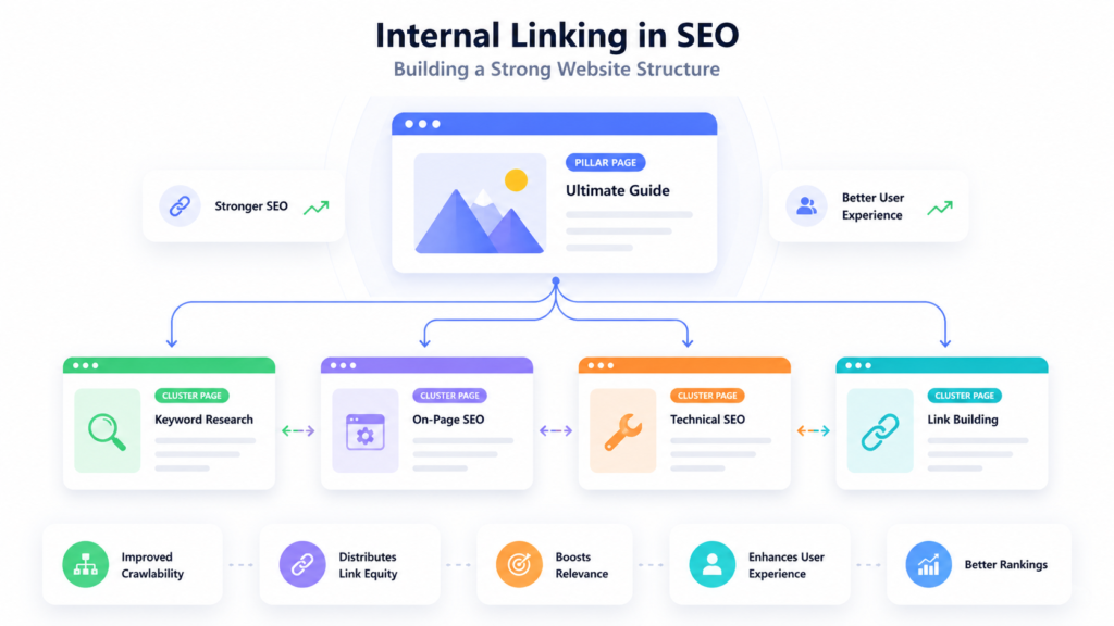 Internal Linking in SEO: A Complete Guide to Building a Strong Website Structure